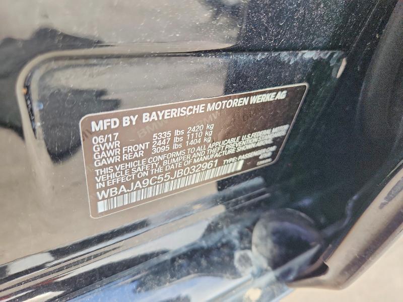 Aukcja sprzedaży 2018 Bmw 530e, vin: WBAJA9C55JB032961, numer aukcji: 61121456