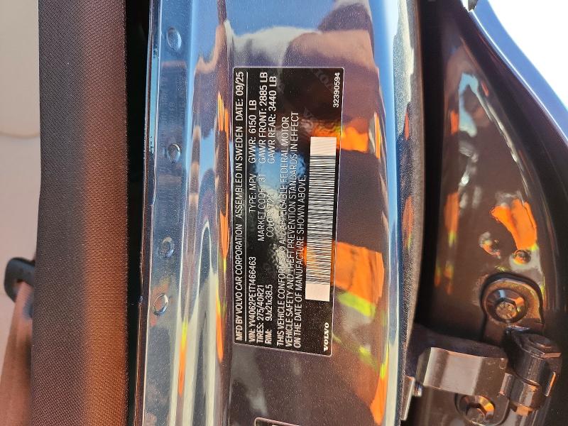 Aukcja sprzedaży 2026 Volvo Xc90, vin: YV4062PE1T1466463, numer aukcji: 60758436