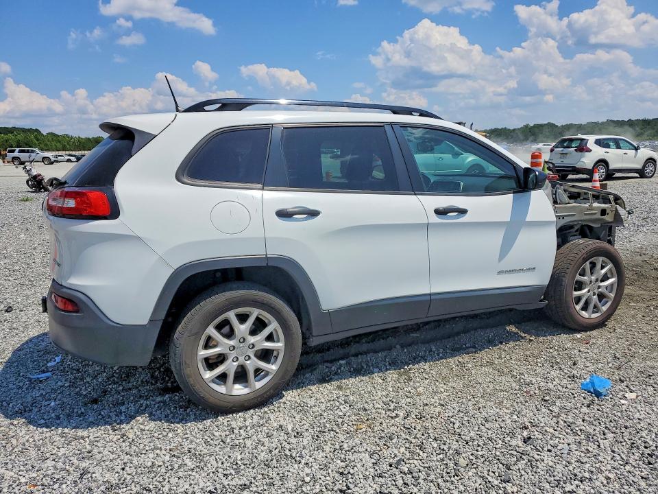 Продажа на аукционе авто 2016 Jeep Cherokee, vin: 1C4PJLAB1GW171733, номер лота: 59993706