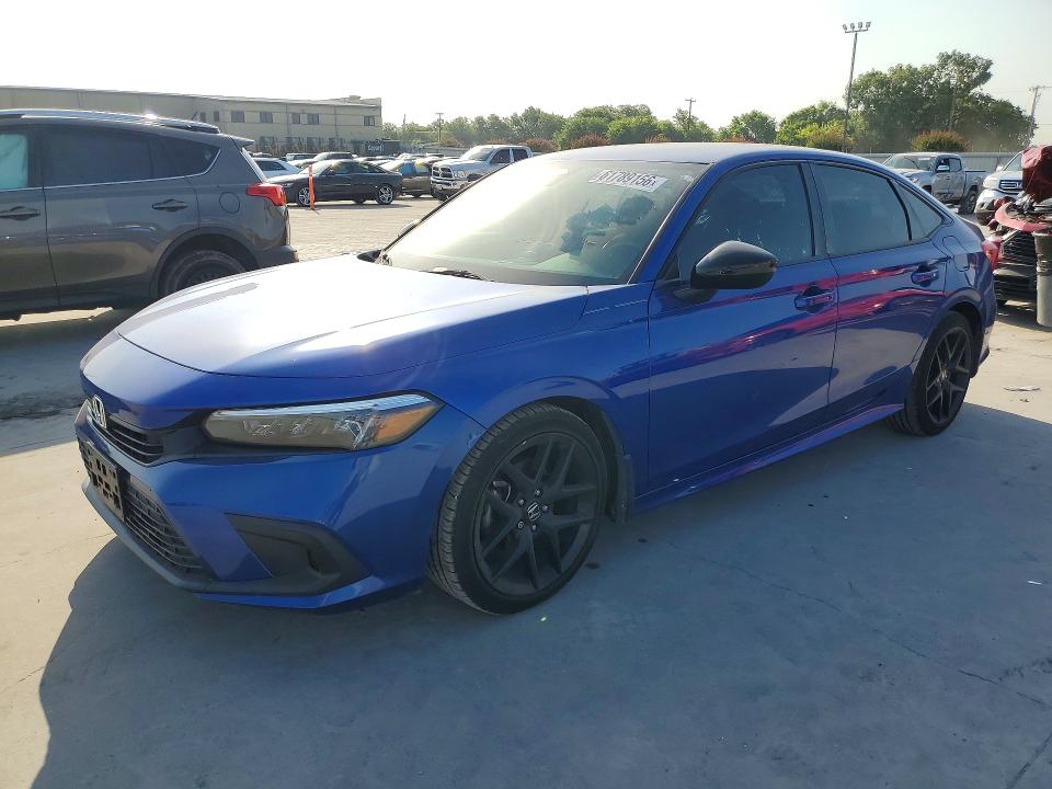 2022 Honda Civic მანქანა იყიდება აუქციონზე, vin: 2HGFE2F52NH556440, აუქციონის ნომერი: 61789156