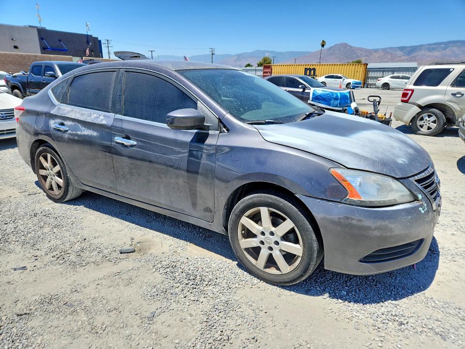 60209656 :رقم المزاد ، 3N1AB7AP5EL671521 vin ، 2014 Nissan Sentra مزاد بيع