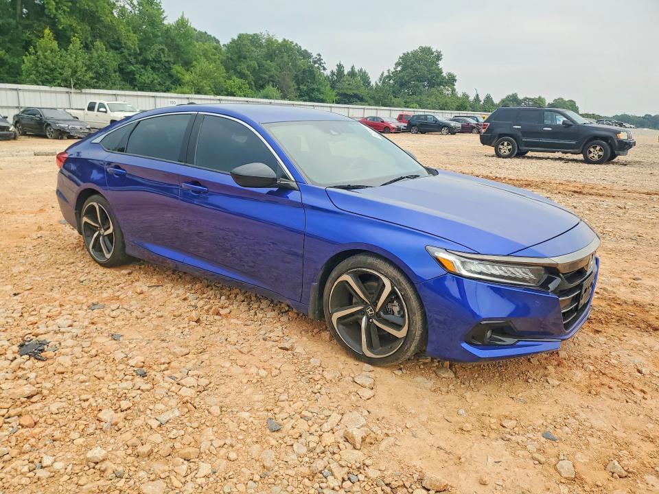 Продажа на аукционе авто 2021 Honda Accord, vin: 1HGCV1F3XMA124574, номер лота: 62650676