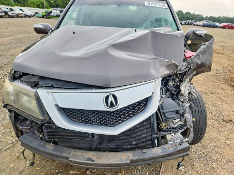 61990666 :رقم المزاد ، 2HNYD2H65AH525140 vin ، 2010 Acura Mdx مزاد بيع