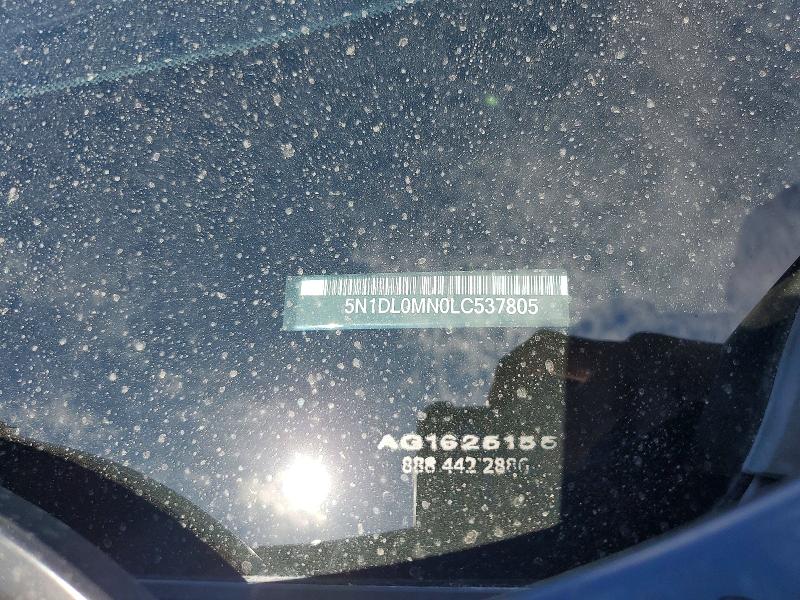 Продажа на аукционе авто 2020 Infiniti Qx60, vin: 5N1DL0MN0LC537805, номер лота: 61719086