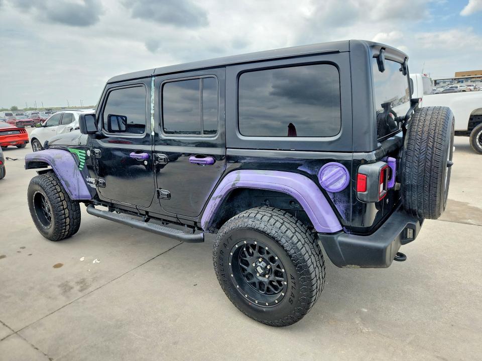 2020 Jeep Wrangler Unlimited მანქანა იყიდება აუქციონზე, vin: 1C4HJXDG9LW241203, აუქციონის ნომერი: 62258246