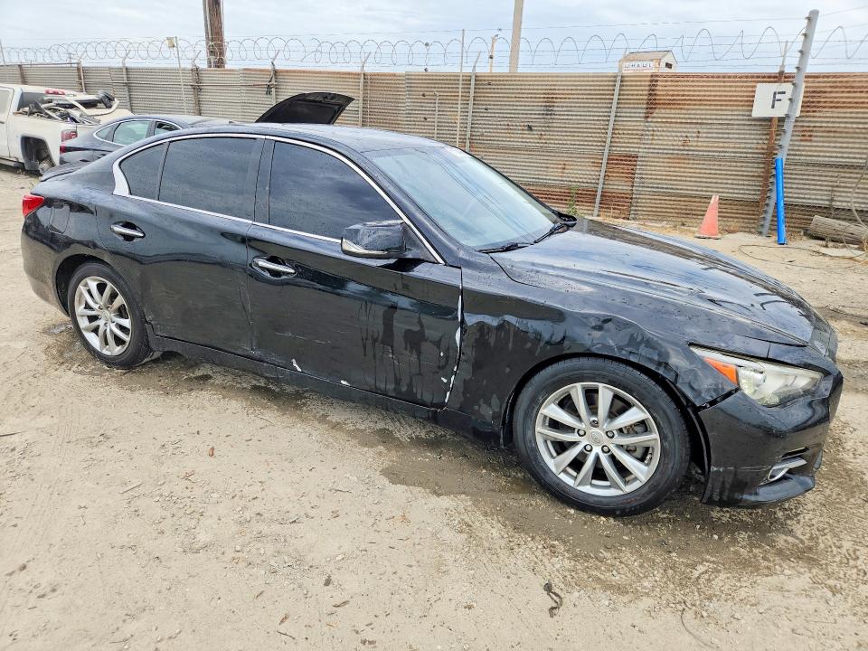 2015 Infiniti Q50 მანქანა იყიდება აუქციონზე, vin: JN1BV7AP4FM355210, აუქციონის ნომერი: 61034716