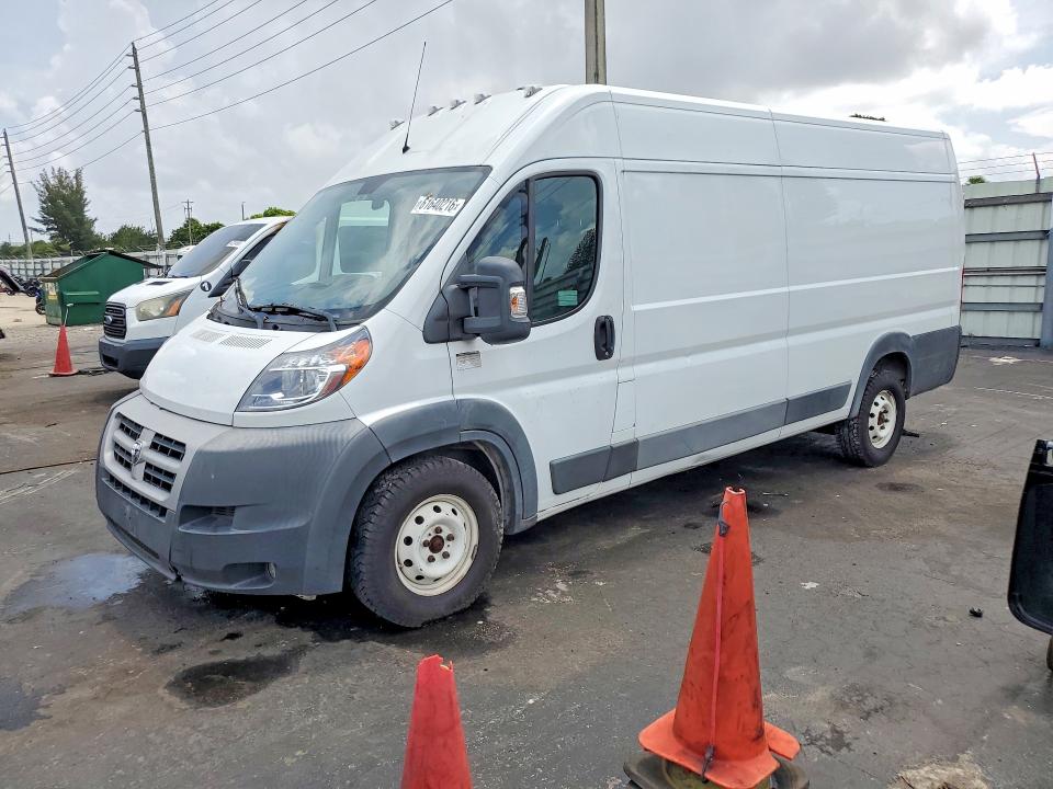 61640216 :رقم المزاد ، 3C6URVJD6FE504128 vin ، 2015 Ram Promaster 3500 مزاد بيع