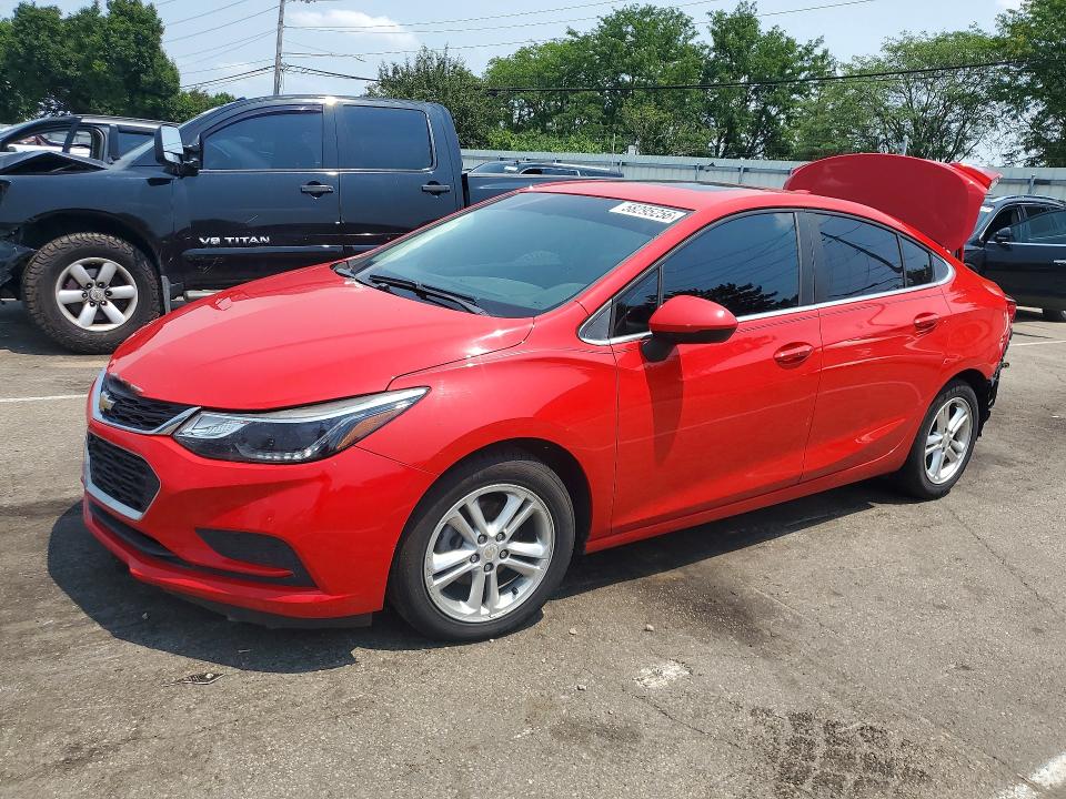 58295256 :رقم المزاد ، 1G1BE5SM1H7188014 vin ، 2017 Chevrolet Cruze مزاد بيع