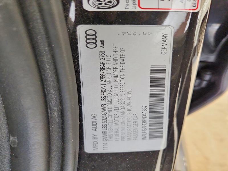 Продажа на аукционе авто 2015 Audi A6, vin: WAUFGAFC8FN041837, номер лота: 62141976