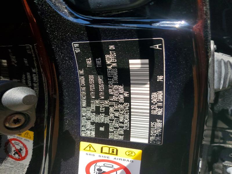 Продаж на аукціоні авто 2019 Lexus Rx 350, vin: 2T2BZMCAXKC174429, номер лоту: 60313726