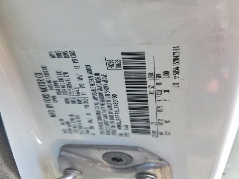Aukcja sprzedaży 2020 Ford Transit Connect, vin: NM0LS7F76L1480190, numer aukcji: 59621276