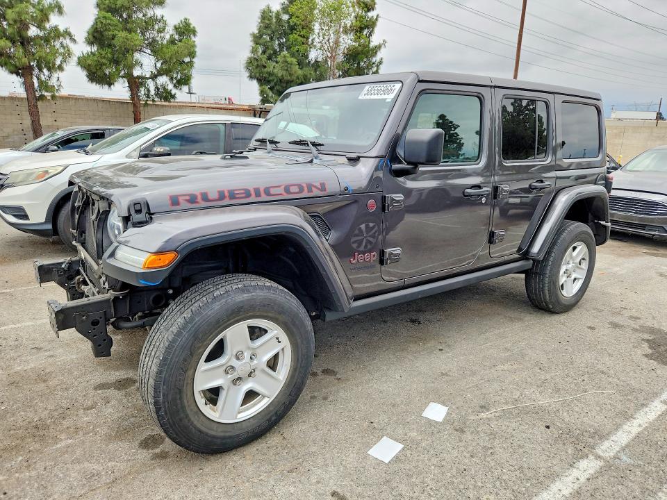 58556966 :رقم المزاد ، 1C4HJXFN2LW111128 vin ، 2020 Jeep Wrangler Unlimited مزاد بيع