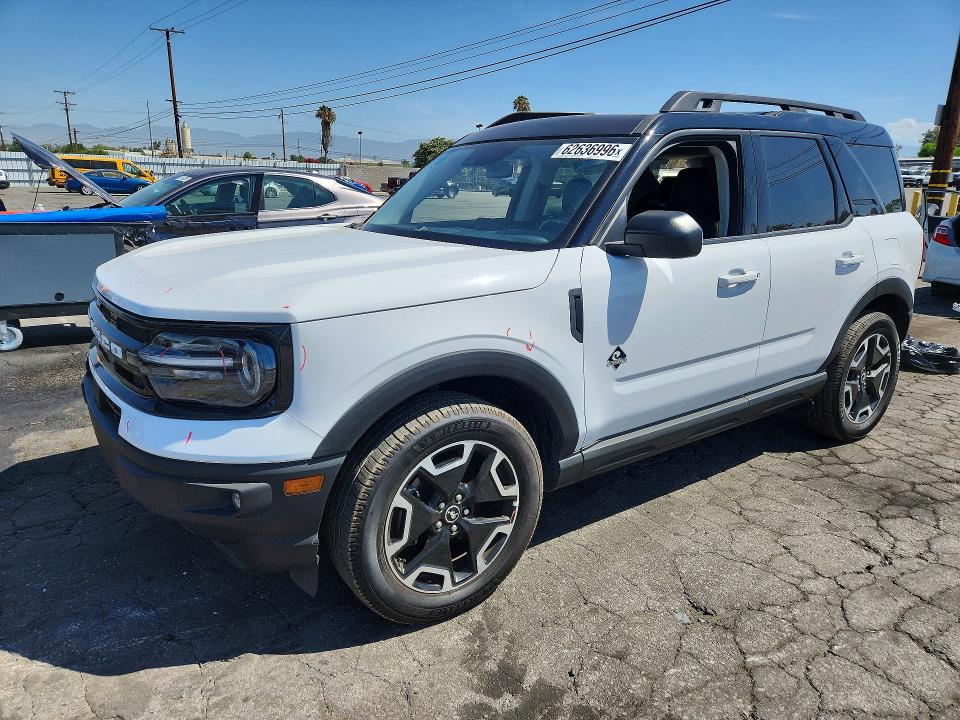 Продажа на аукционе авто 2023 Ford Bronco Sport, vin: 3FMCR9C61PRD96436, номер лота: 62636996
