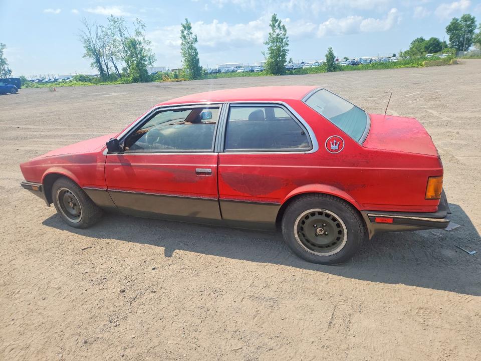 60030076 :رقم المزاد ، ZAMAL1106FB313207 vin ، 1985 Maserati Biturbo مزاد بيع
