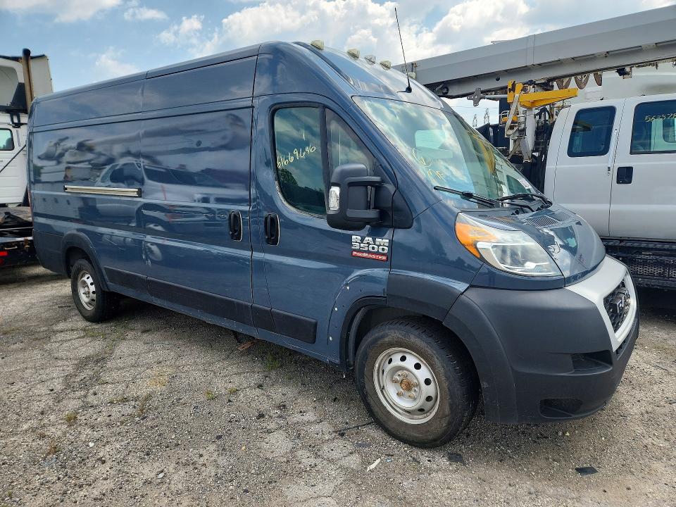 Продаж на аукціоні авто 2020 Ram Promaster 3500, vin: 3C6URVJG8LE143877, номер лоту: 61669246