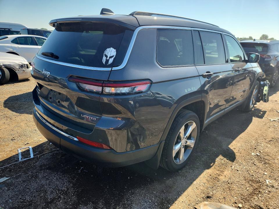 59857726 :رقم المزاد ، 1C4RJKBG9M8162730 vin ، 2021 Jeep Grand Cherokee مزاد بيع