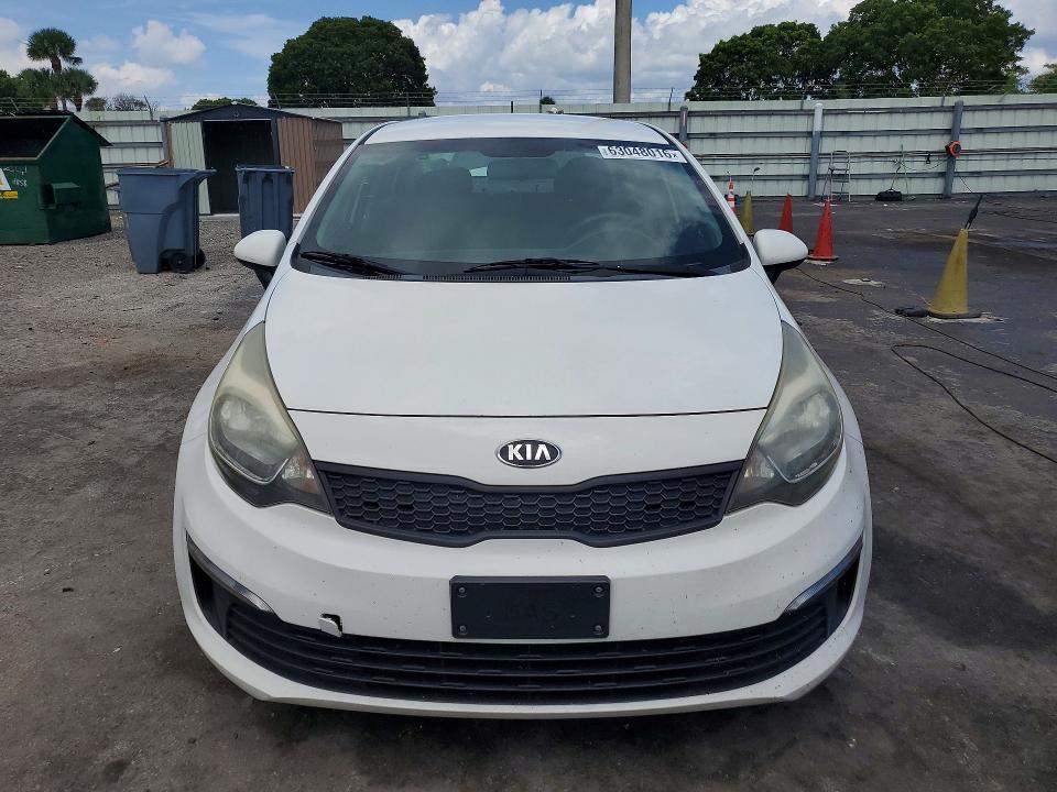 2017 Kia Rio მანქანა იყიდება აუქციონზე, vin: KNADM4A33H6006368, აუქციონის ნომერი: 63048016