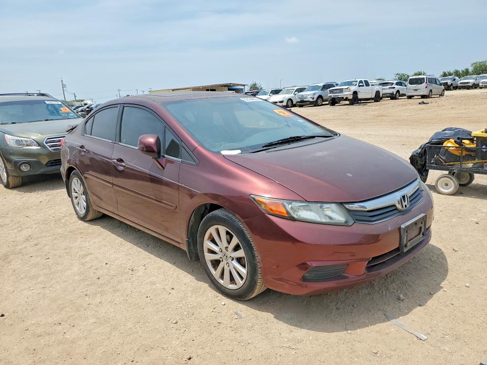 Продаж на аукціоні авто 2012 Honda Civic, vin: 19XFB2F81CE048423, номер лоту: 62164066
