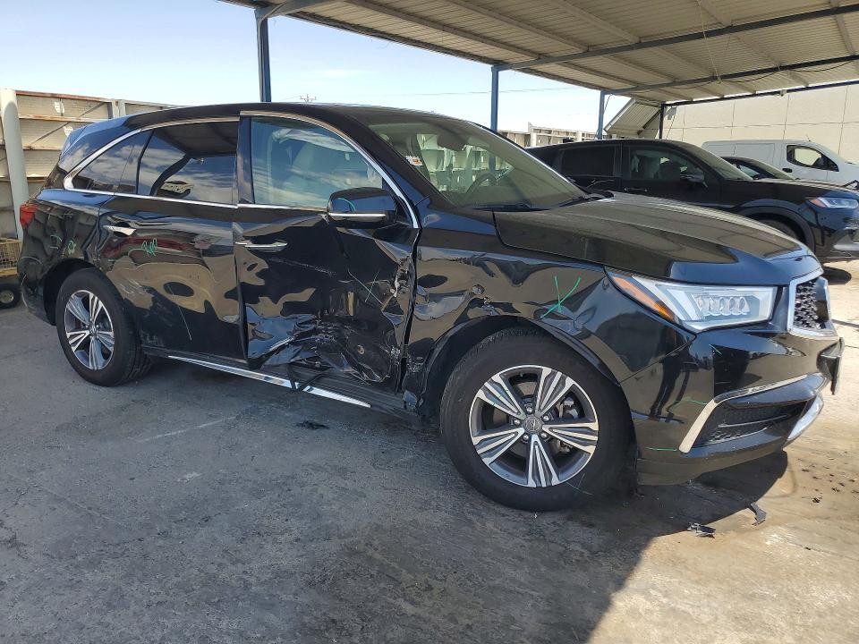 2019 Acura Mdx მანქანა იყიდება აუქციონზე, vin: 5J8YD3H39KL002548, აუქციონის ნომერი: 60504386