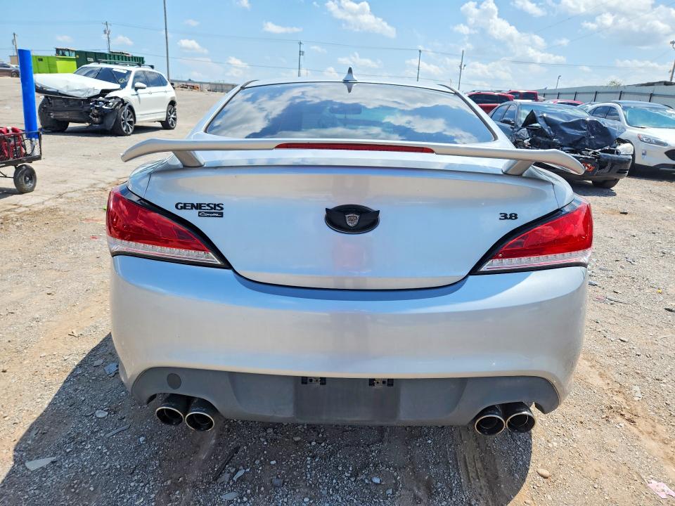 2012 Hyundai Genesis Coupe მანქანა იყიდება აუქციონზე, vin: KMHHU6KH6CU078322, აუქციონის ნომერი: 59980146