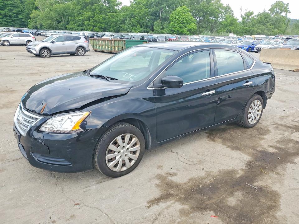 60491656 :رقم المزاد ، 3N1AB7AP5EL658820 vin ، 2014 Nissan Sentra مزاد بيع
