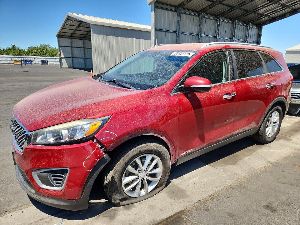Продажа на аукционе авто 2016 Kia Sorento, vin: 5XYPGDA50GG132319, номер лота: 61727606