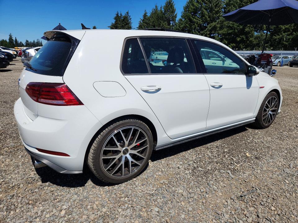2019 Volkswagen Gti მანქანა იყიდება აუქციონზე, vin: 3VW6T7AU6KM030287, აუქციონის ნომერი: 63227686