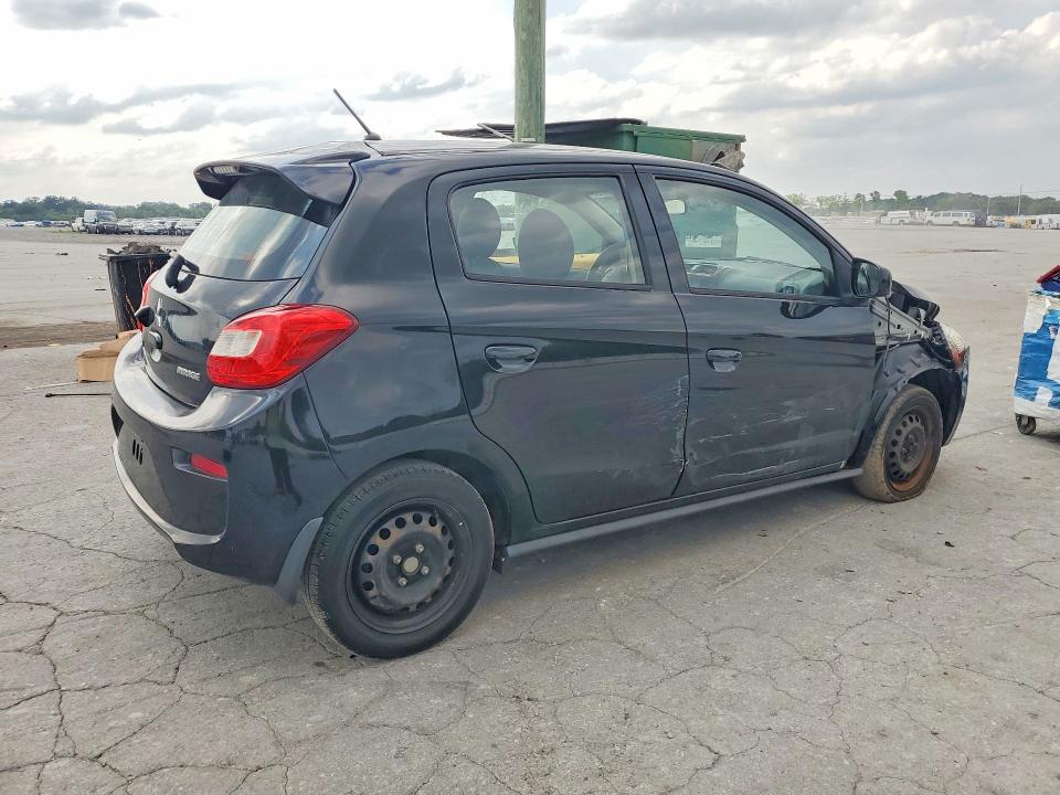 2019 Mitsubishi Mirage მანქანა იყიდება აუქციონზე, vin: ML32A3HJ4KH009487, აუქციონის ნომერი: 62390606