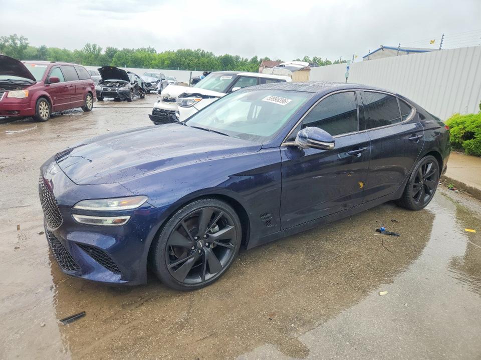 59995396 :رقم المزاد ، KMTG34TA7PU109528 vin ، 2023 Genesis G70 مزاد بيع