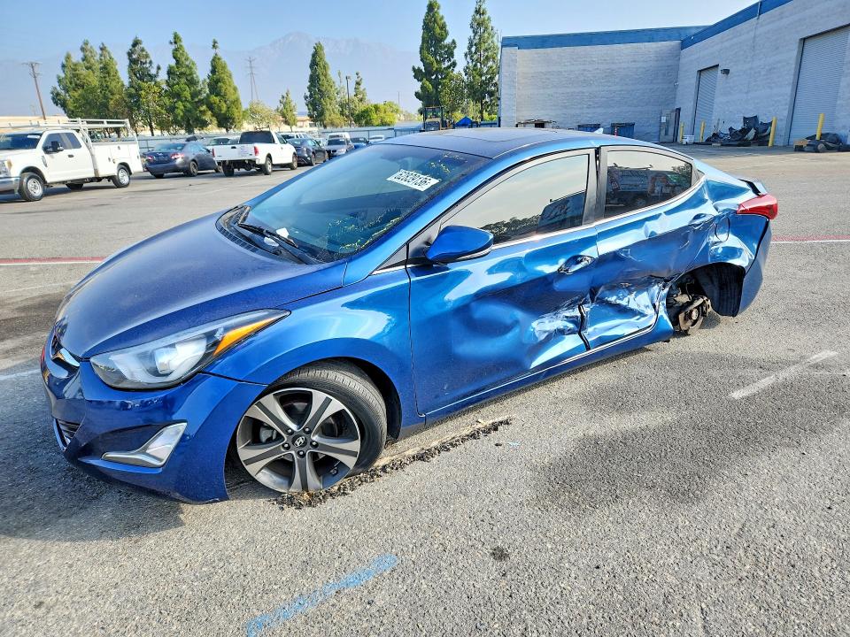 Продаж на аукціоні авто 2014 Hyundai Elantra, vin: KMHDH4AHXEU171193, номер лоту: 62839136