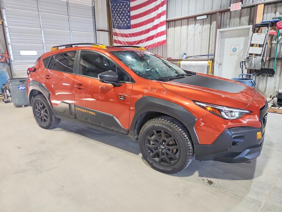61423066 :رقم المزاد ، 4S4GUHU62R3812147 vin ، 2024 Subaru Crosstrek مزاد بيع