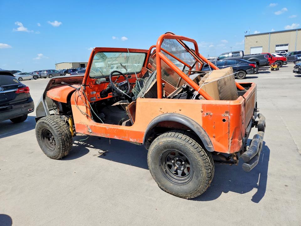 59264006 :رقم المزاد ، J8A93EA057950 vin ، 1977 Jeep Cj5 Cj6 Cj7 Unive مزاد بيع