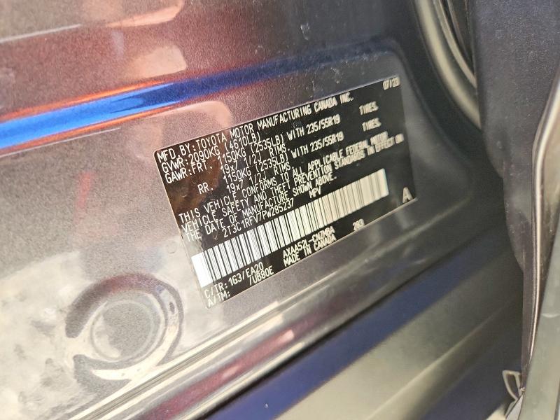 Продаж на аукціоні авто 2023 Toyota Rav4, vin: 2T3C1RFV7PW285237, номер лоту: 59919466