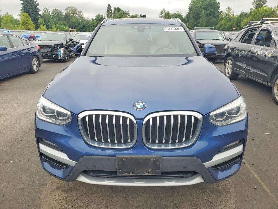 2021 Bmw X3 მანქანა იყიდება აუქციონზე, vin: 5UXTY5C0XM9F50078, აუქციონის ნომერი: 61639836