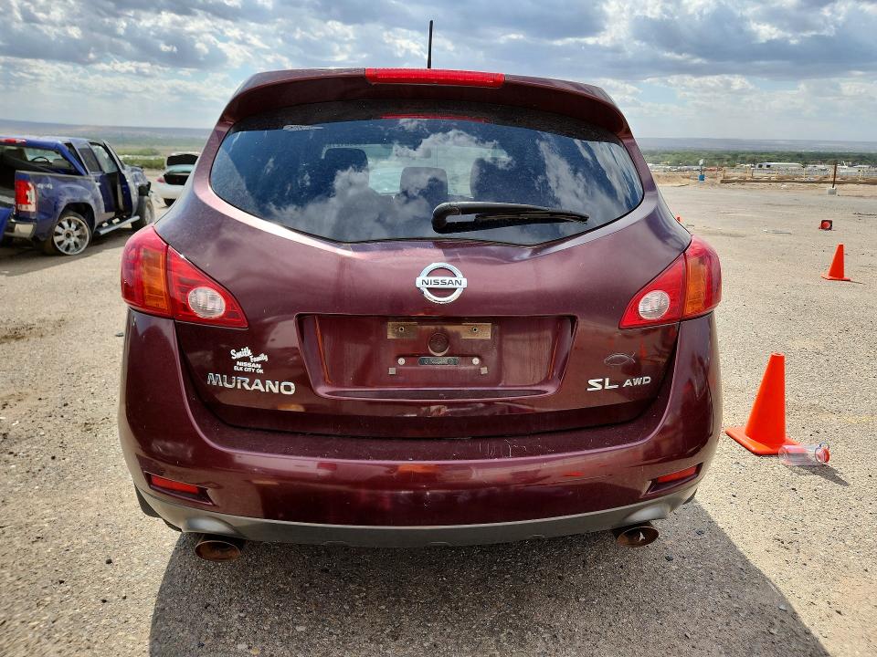 60981276 :رقم المزاد ، JN8AZ18W29W132233 vin ، 2009 Nissan Murano مزاد بيع