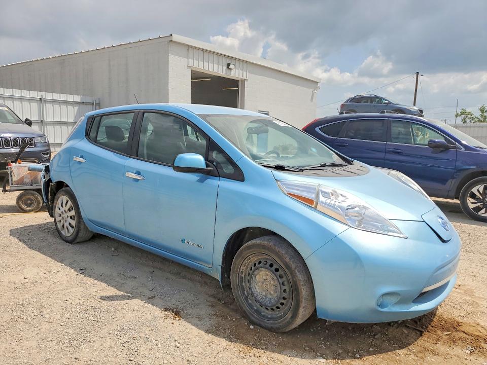 61164556 :رقم المزاد ، 1N4AZ0CP8FC309621 vin ، 2015 Nissan Leaf مزاد بيع
