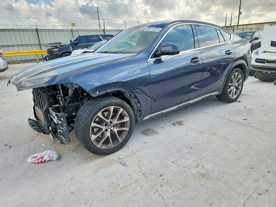 2021 Bmw X6 მანქანა იყიდება აუქციონზე, vin: 5UXCY6C0XM9H41702, აუქციონის ნომერი: 60472226