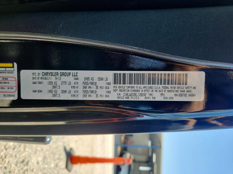 2014 Jeep Wrangler Unlimited მანქანა იყიდება აუქციონზე, vin: 1C4BJWEG9EL128242, აუქციონის ნომერი: 60834416