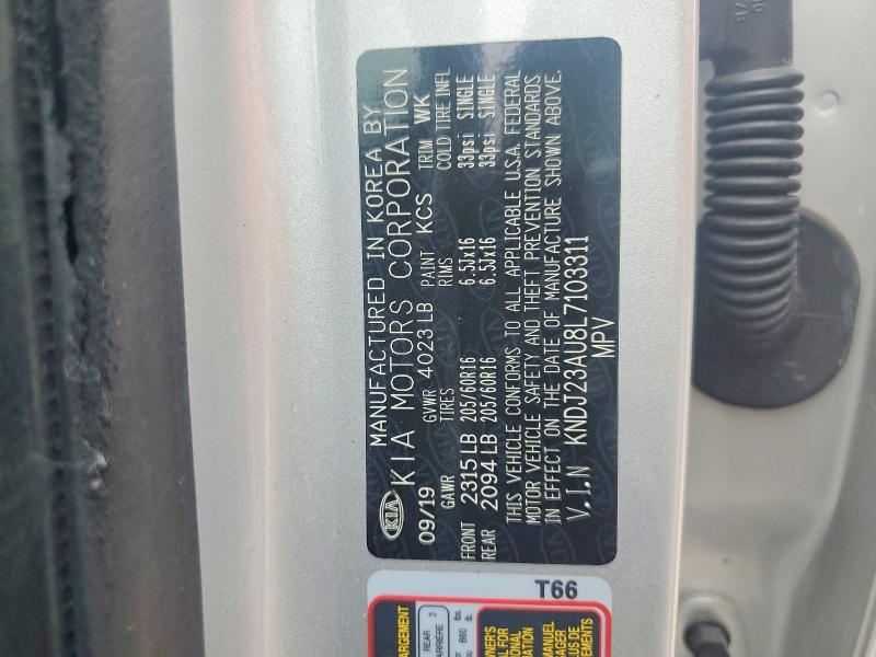 Продажа на аукционе авто 2020 Kia Soul, vin: KNDJ23AU8L7103311, номер лота: 62298686