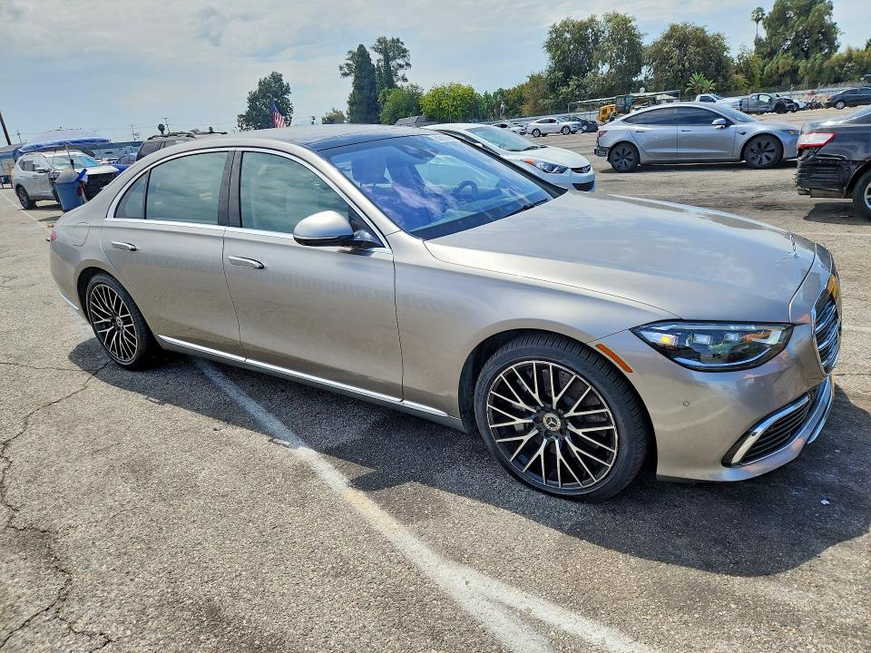 2021 Mercedes-benz S მანქანა იყიდება აუქციონზე, vin: W1K6G7GB0MA029106, აუქციონის ნომერი: 60610006