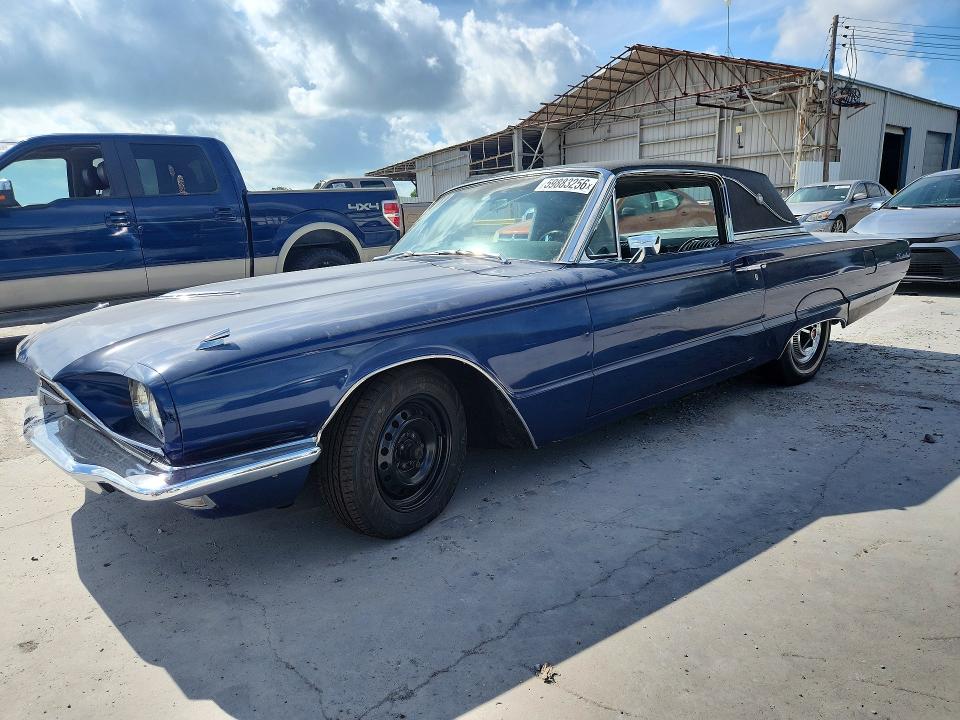 1966 Ford Thunderbird მანქანა იყიდება აუქციონზე, vin: 6Y87Z142587, აუქციონის ნომერი: 59883256