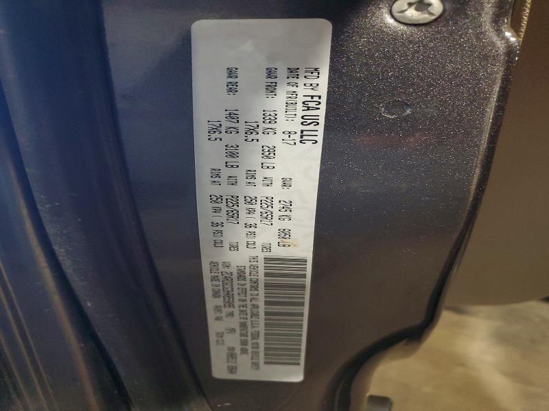 Продаж на аукціоні авто 2017 Dodge Grand Caravan, vin: 2C4RDGCG3HR859095, номер лоту: 60237726