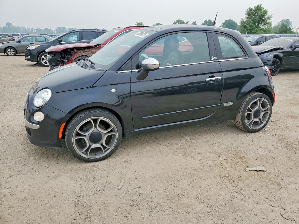 60969876 :رقم المزاد ، 3C3CFFCR3DT692535 vin ، 2013 Fiat 500 مزاد بيع