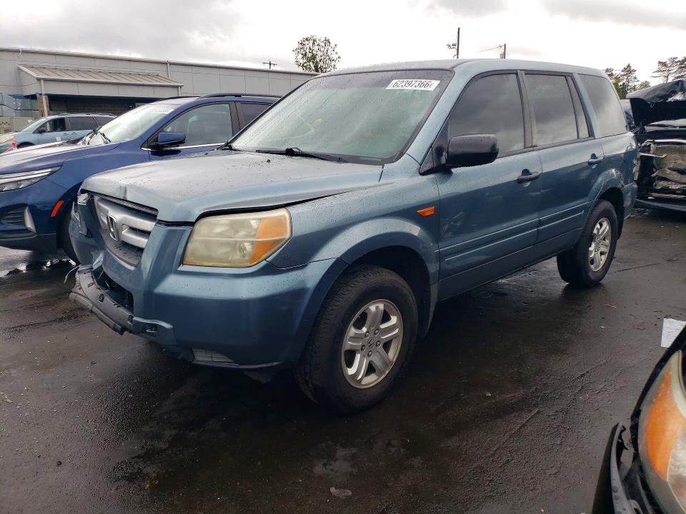 2006 Honda Pilot მანქანა იყიდება აუქციონზე, vin: 2HKYF18196H536624, აუქციონის ნომერი: 62397366