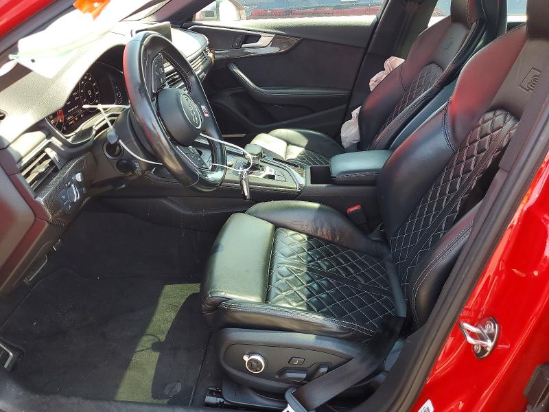 2018 Audi S4 მანქანა იყიდება აუქციონზე, vin: WAUC4AF43JA001332, აუქციონის ნომერი: 61243976