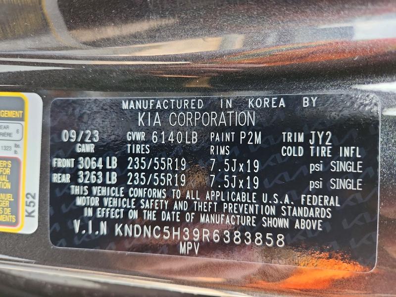 Aukcja sprzedaży 2024 Kia Carnival, vin: KNDNC5H39R6383858, numer aukcji: 60076126