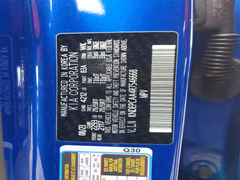 Aukcja sprzedaży 2024 Kia Seltos, vin: KNDEPCAA4R7546668, numer aukcji: 61385106