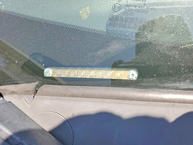 62544786 :رقم المزاد ، 2HGFA16669H346590 vin ، 2009 Honda Civic مزاد بيع