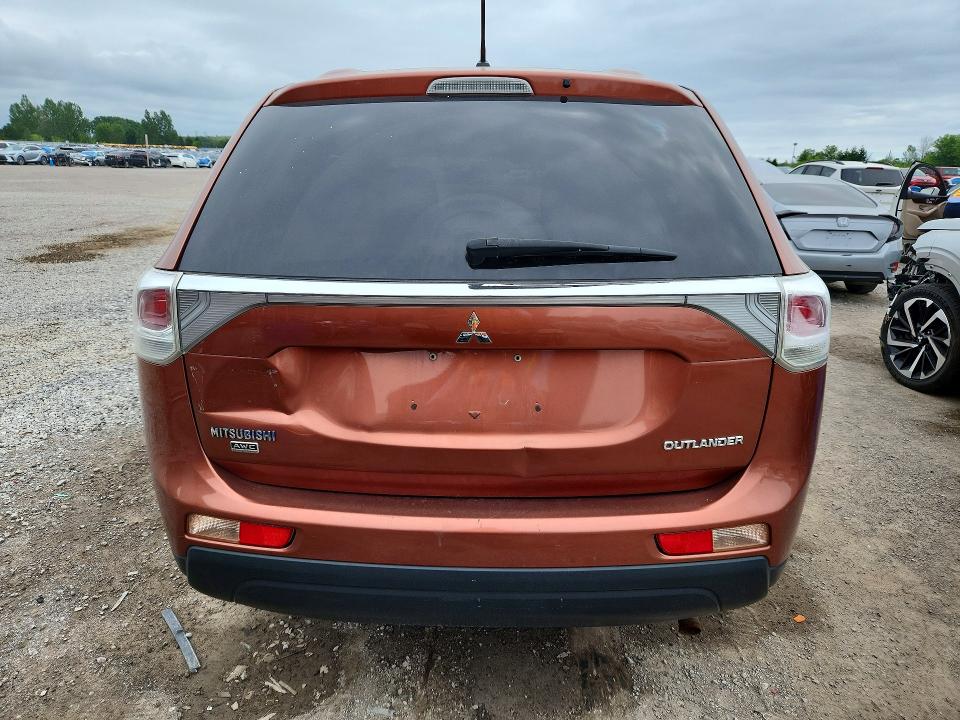 2014 Mitsubishi Outlander მანქანა იყიდება აუქციონზე, vin: JA4AZ2A34EZ601892, აუქციონის ნომერი: 59697036