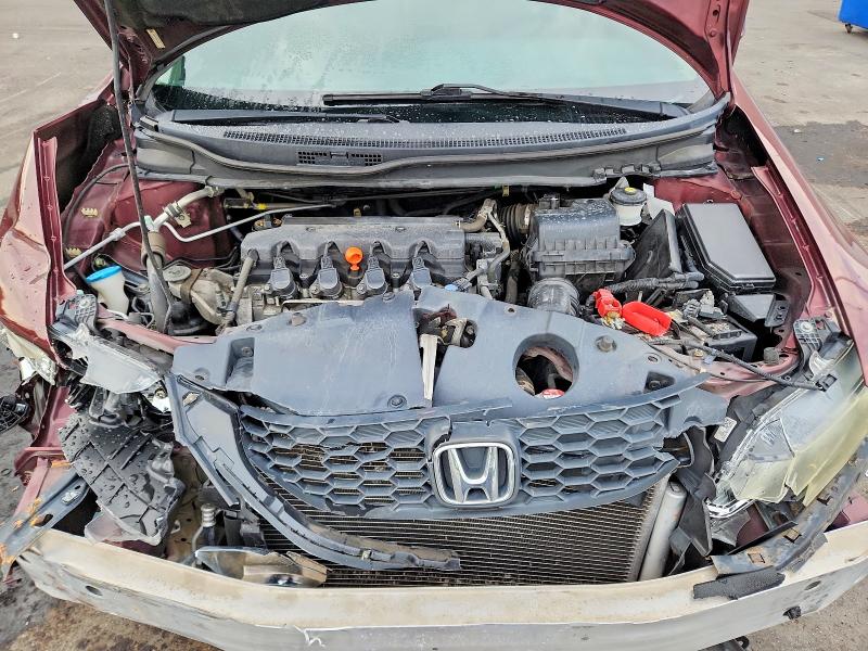 Продажа на аукционе авто 2013 Honda Civic, vin: 19XFB2F52DE096780, номер лота: 59625396